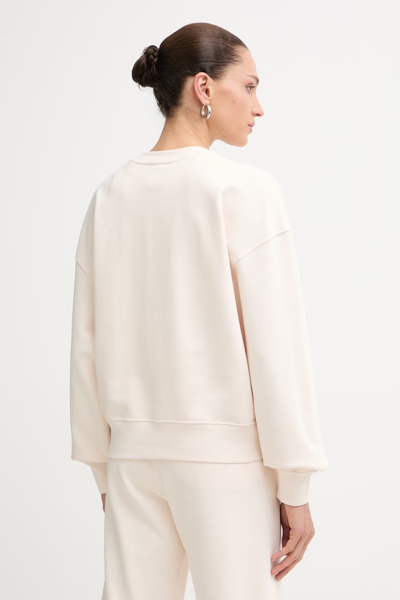 Oblečení Calvin Klein mikina dámská bavlněná LV044G214G béžová