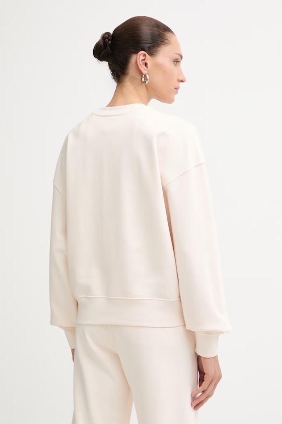 Oblečení Calvin Klein mikina dámská bavlněná LV044G214G béžová