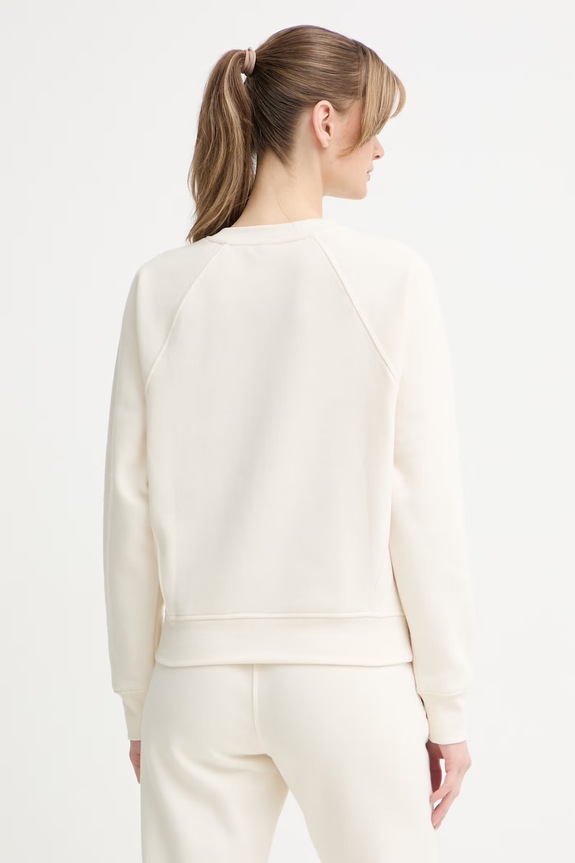 Ruházat DKNY Melegítőfelső női pamuttal DP6T1755 bézs