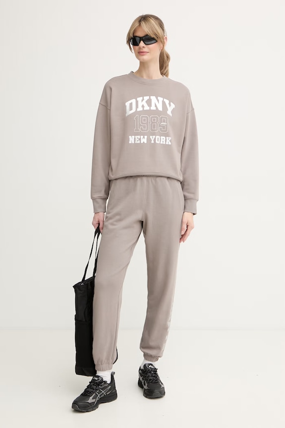 DKNY bluza damska DP6T1671 beżowy AW26