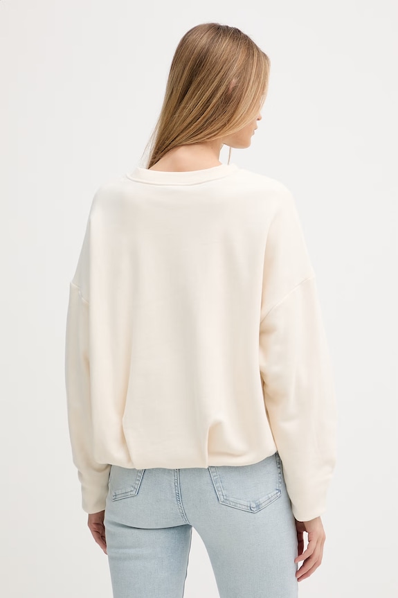 Odzież DKNY bluza damska bawełniana DJ6T1766 beżowy