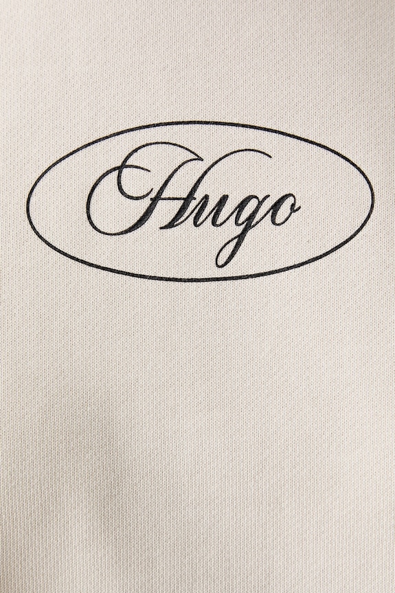 HUGO Blue hanorac pentru femei, din bumbac Damaswee_B_1 50573150 bej