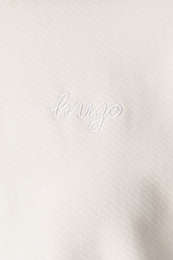 HUGO Blue hanorac pentru femei, din bumbac Dismoolie_B bej 50566506