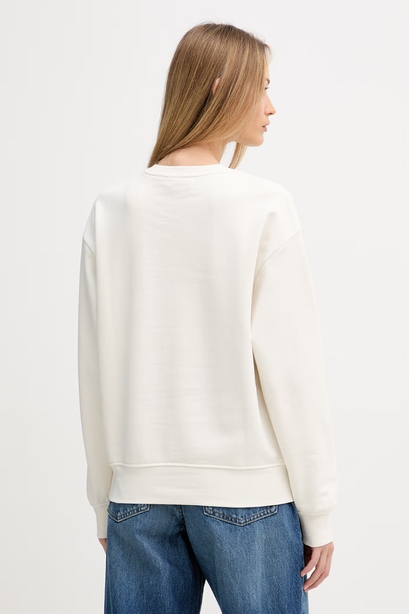 Odzież Calvin Klein Jeans bluza damska bawełniana LV047G820G beżowy