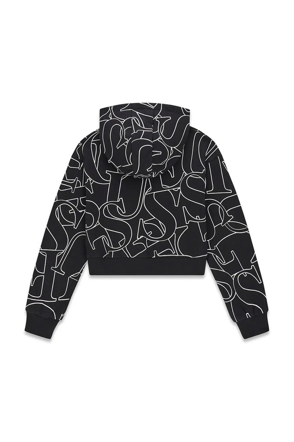 Guess кофта с капюшоном для детей из хлопка J6YQ10.K3908.9BY2 чёрный AW26