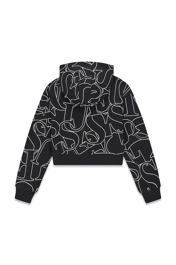 Guess кофта с капюшоном для детей из хлопка J6YQ10.K3908.9BY2 чёрный AW26