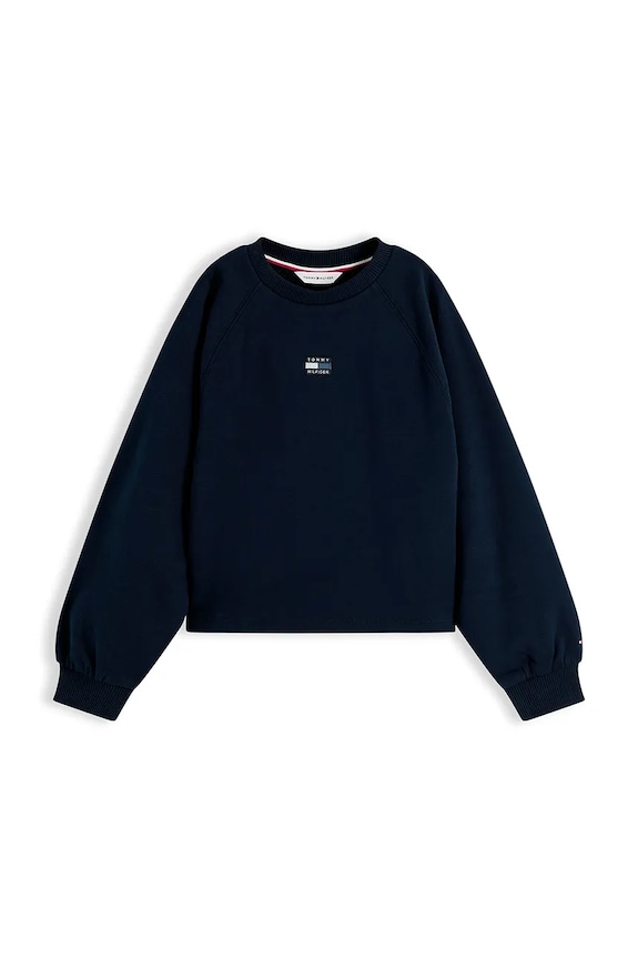 Tommy Hilfiger hanorac pentru copii din bumbac KG0KG09446.9BY2 bleumarin AW26