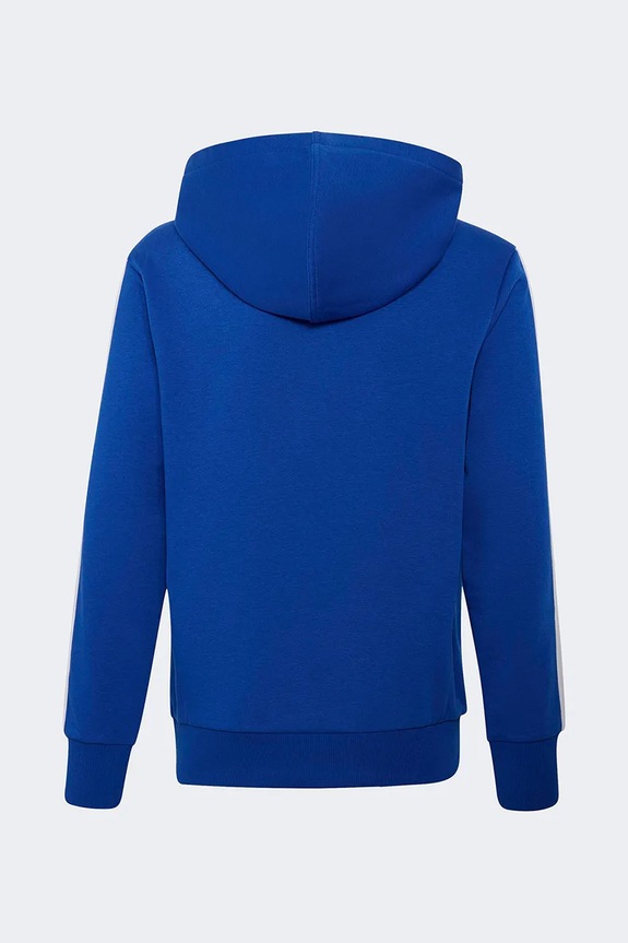 adidas dukserica sa kapuljačom za djecu s pamukom KT3381 plava AW26