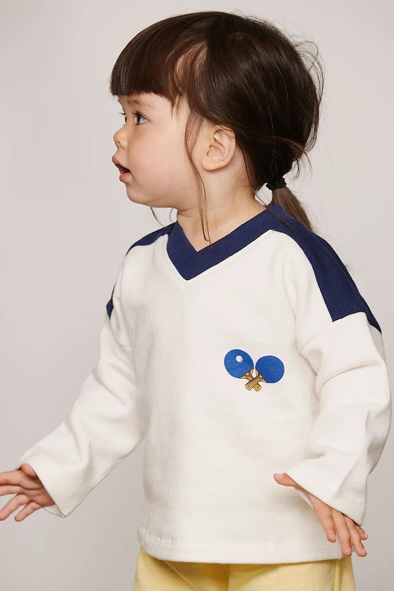 Mini Rodini bluza dziecięca bawełniana Table tennis 26620130