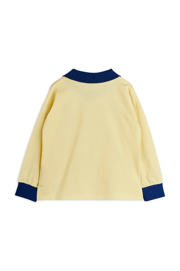 Chłopiec Mini Rodini bluza dziecięca bawełniana Table tennis 26620125 żółty