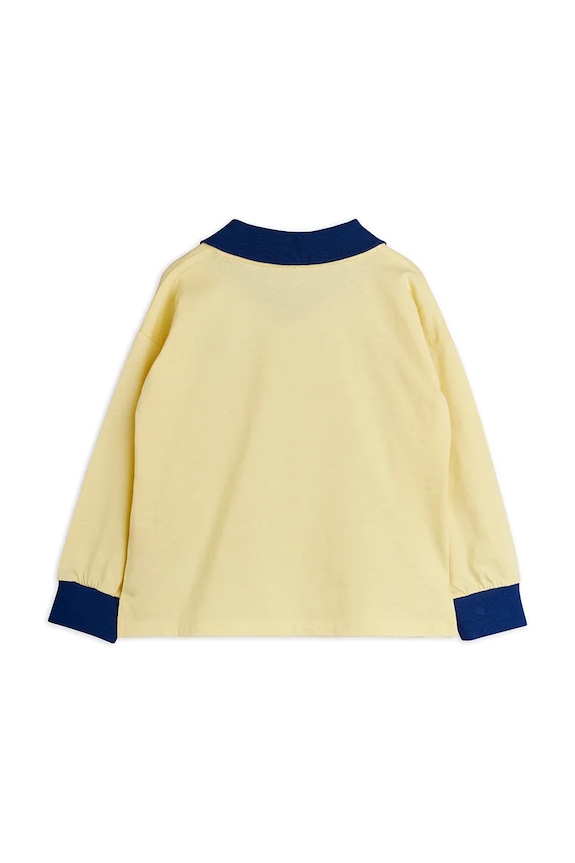Chłopiec Mini Rodini bluza dziecięca bawełniana Table tennis 26620125 żółty