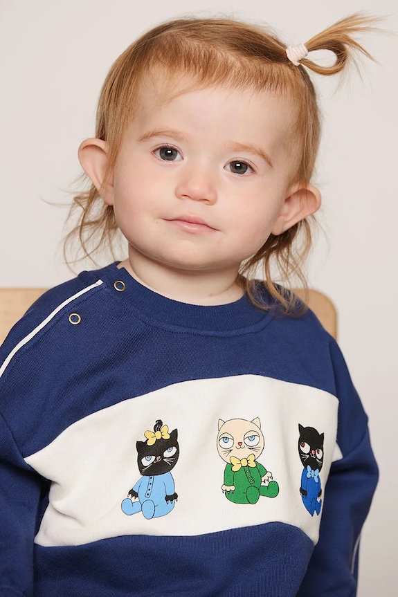 Mini Rodini bluza dziecięca bawełniana Minibabies 26620121