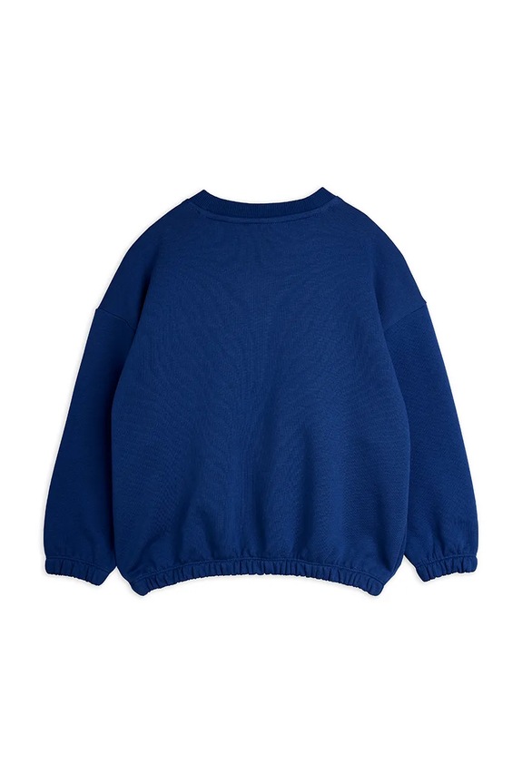 Chłopiec Mini Rodini bluza dziecięca bawełniana Minibabies 26620121 granatowy