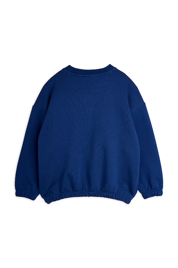 Chłopiec Mini Rodini bluza dziecięca bawełniana Minibabies 26620121 granatowy