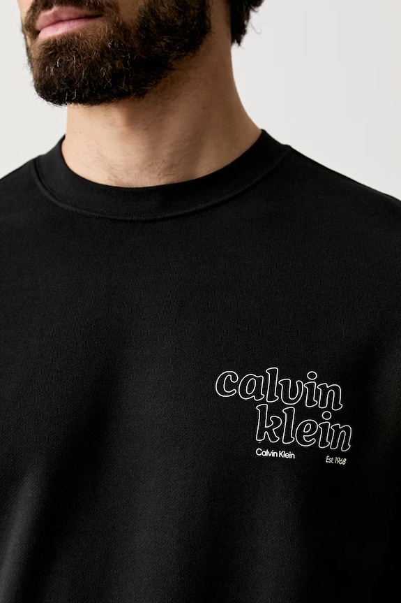 Calvin Klein Jeans bluza męska bawełniana LV04RG274G czarny