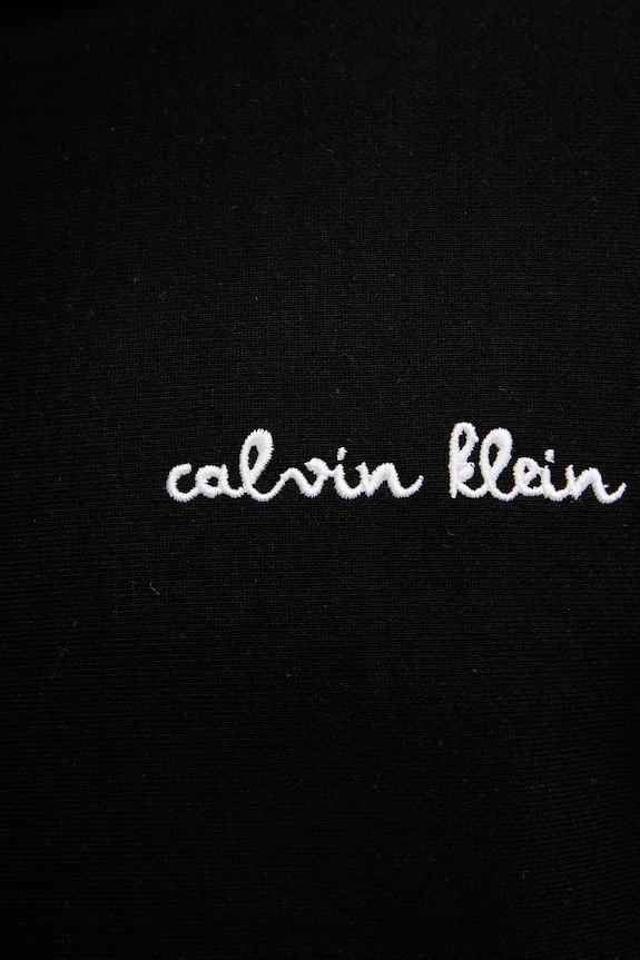 Calvin Klein Jeans hanorac cu fermoar și glugă bărbătesc cu bumbac LV04RG262G