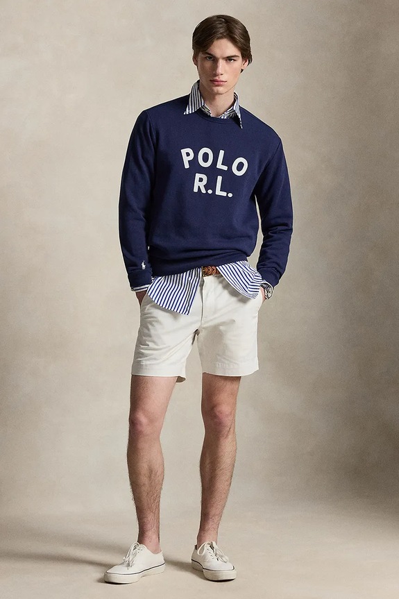 Odzież Polo Ralph Lauren bluza męska 710B20223 granatowy