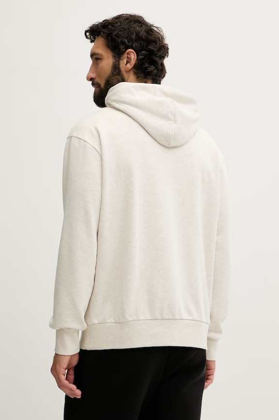 Одежда BOSS Green кофта с капюшоном мужская с хлопком SW_Hoodie 50564113 бежевый