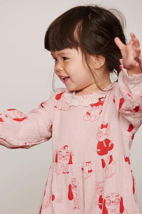 Mini Rodini pajacyk dziecięcy bawełniany Minibabies 26640101