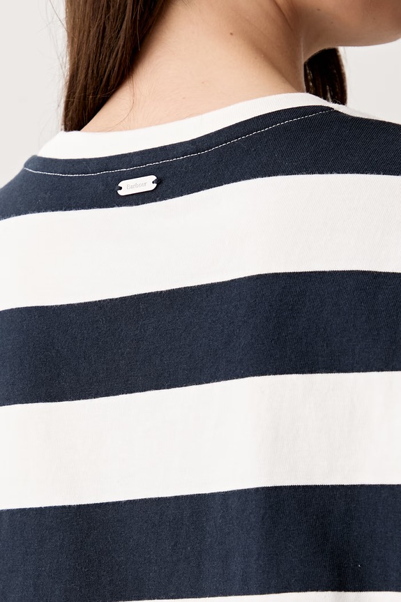 Barbour longsleeve damski bawełniany Cartmel LML0933