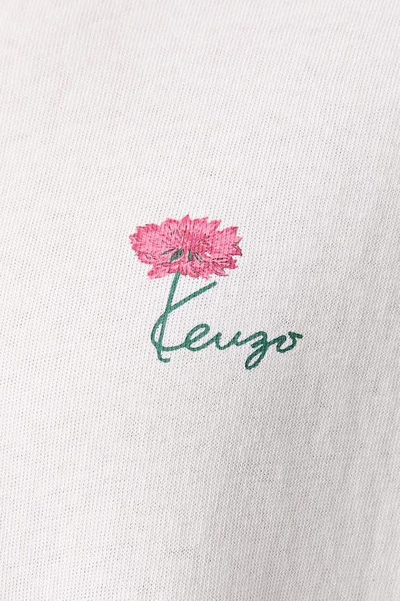 Kenzo longsleeve damski bawełniany FG62TL3594SK beżowy