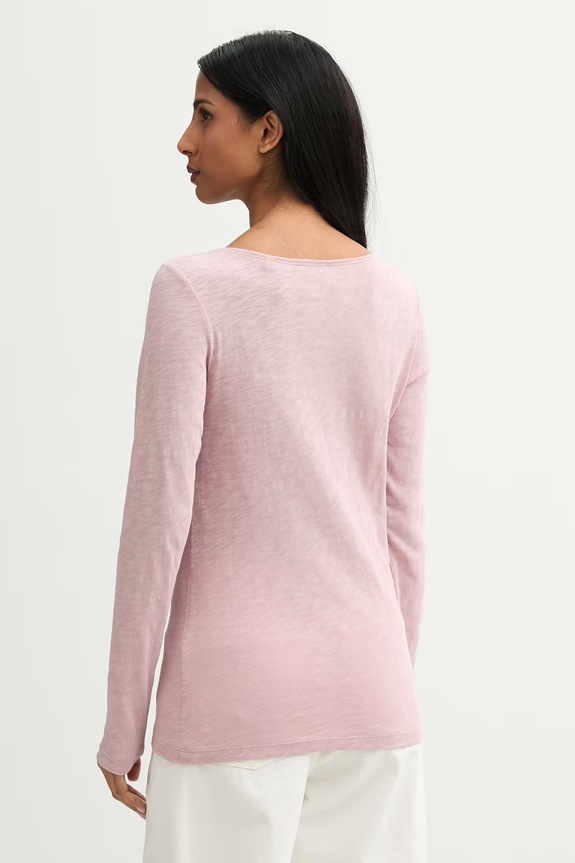 Odzież Marc O'Polo longsleeve damski bawełniany 5000014390 różowy