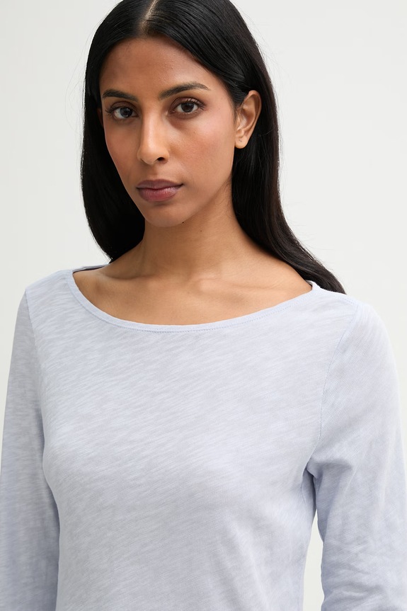 Marc O'Polo longsleeve damski bawełniany niebieski 5000014390
