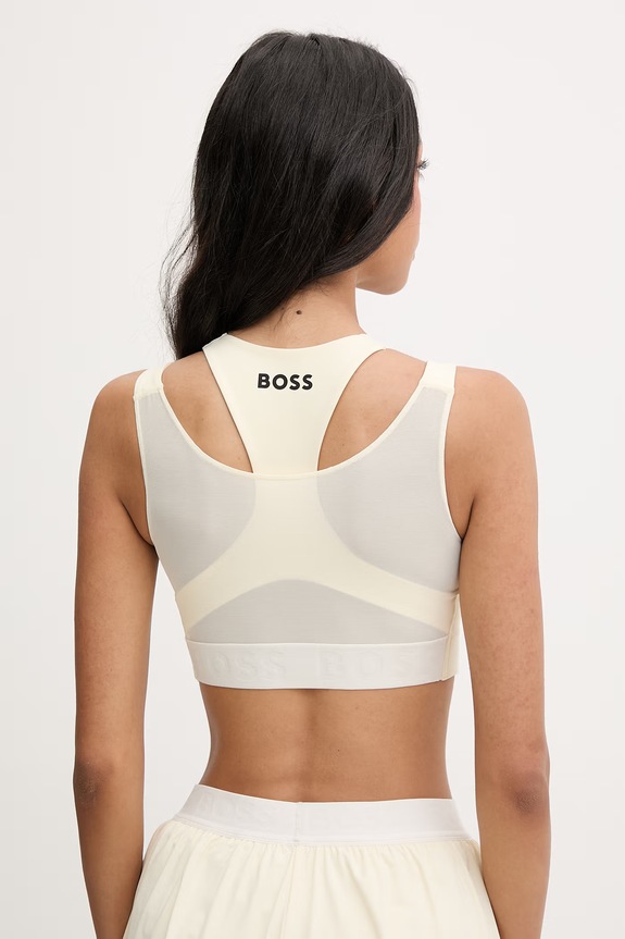 Oblačila BOSS top ženski Ekaden 50572060 bež