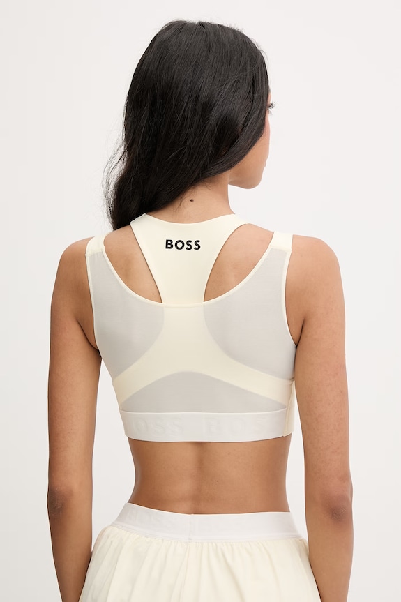Oblačila BOSS top ženski Ekaden 50572060 bež
