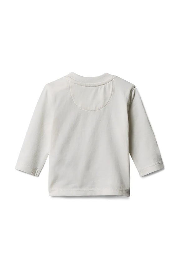 Calvin Klein Jeans μακρυμάνικο παιδικό με βαμβάκι LV1CKTJA49.9BY2 λευκό AW26