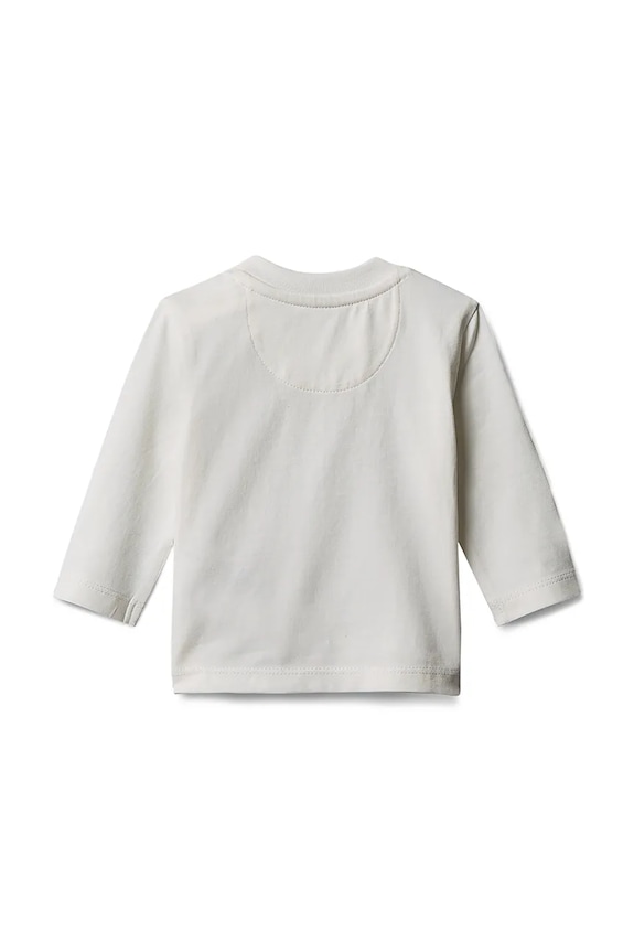 Calvin Klein Jeans μακρυμάνικο παιδικό με βαμβάκι LV1CKTJA49.9BY2 λευκό AW26