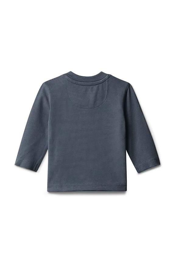Calvin Klein Jeans μακρυμάνικο παιδικό με βαμβάκι LV1CKTJA49.9BY2 μπλε AW26