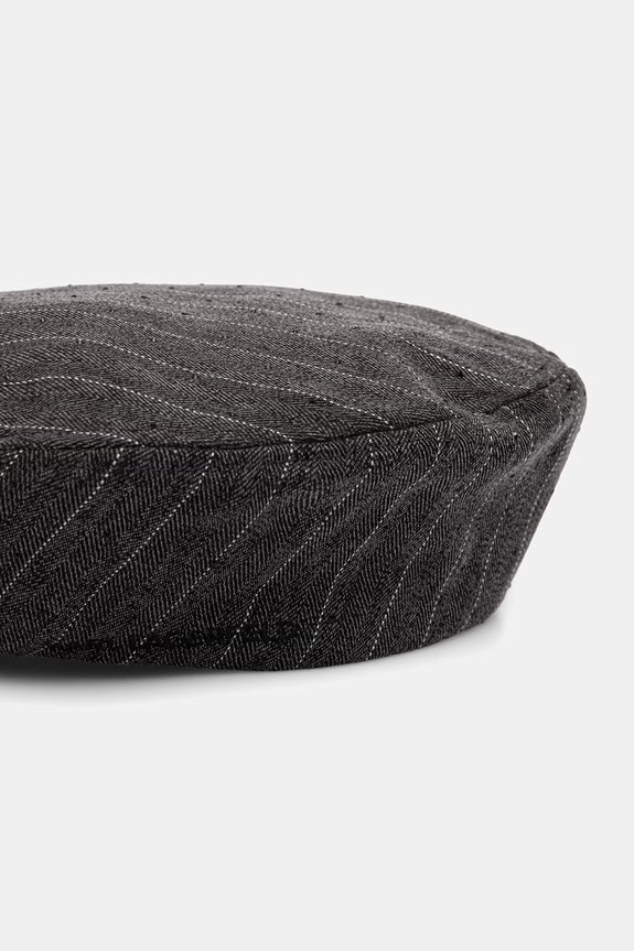 Dodaci Karl Lagerfeld beretka za žene K/AUTOGRAPH B3W33025 siva