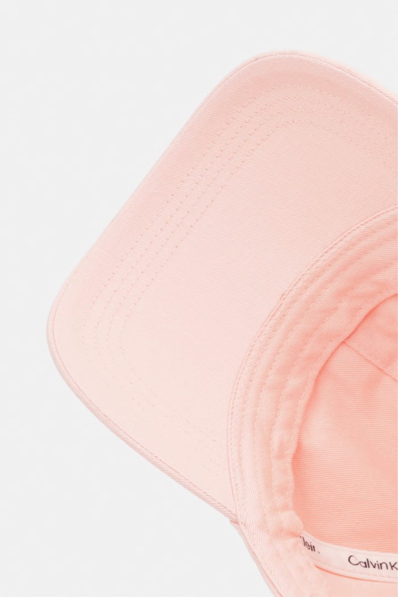 Calvin Klein baseball sapka női pamut rózsaszín LV04F5089G