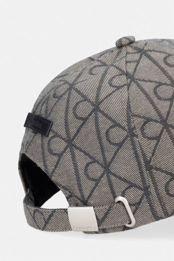 Doplňky Calvin Klein kšiltovka dámská LV04F5082G hnědá
