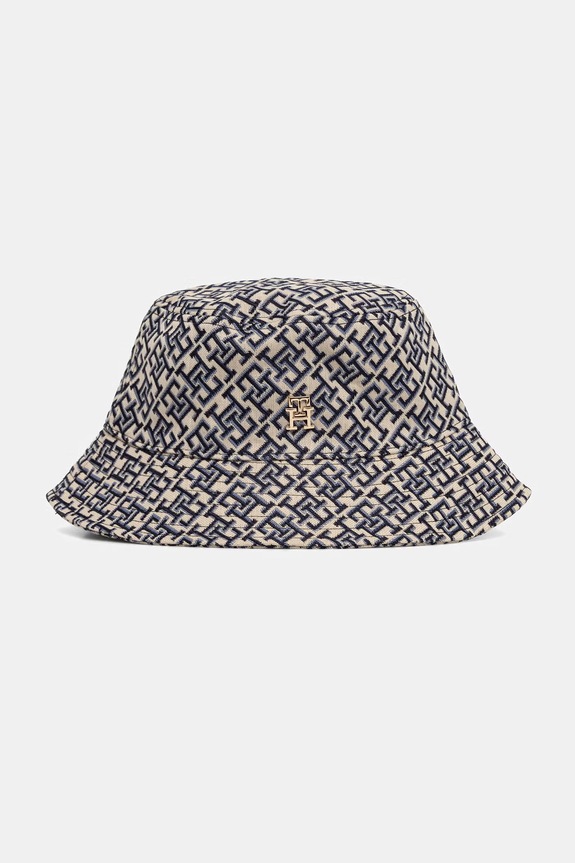 Tommy Hilfiger kapelusz bucket damski beżowy AW0AW18868