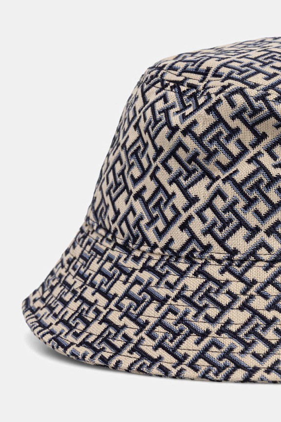 Tommy Hilfiger kapelusz bucket damski AW0AW18868 beżowy AW26