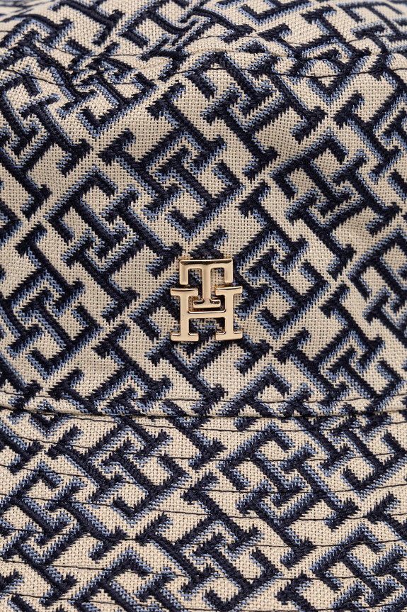 Tommy Hilfiger kapelusz bucket damski beżowy AW0AW18868