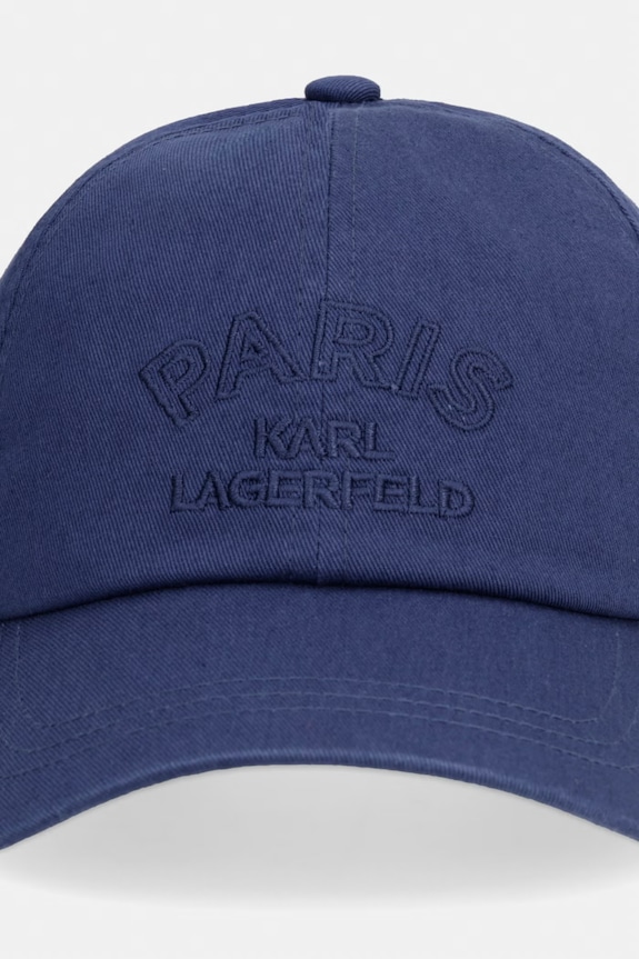 Karl Lagerfeld kšiltovka pánská bavlněná 563128.805617 námořnická modř AW26