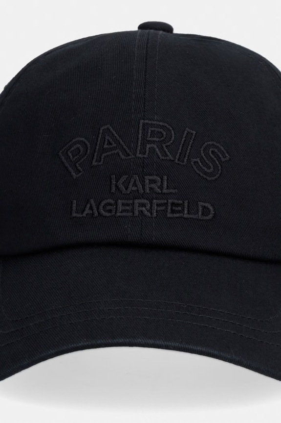 Karl Lagerfeld kšiltovka pánská bavlněná 563128.805617 černá AW26
