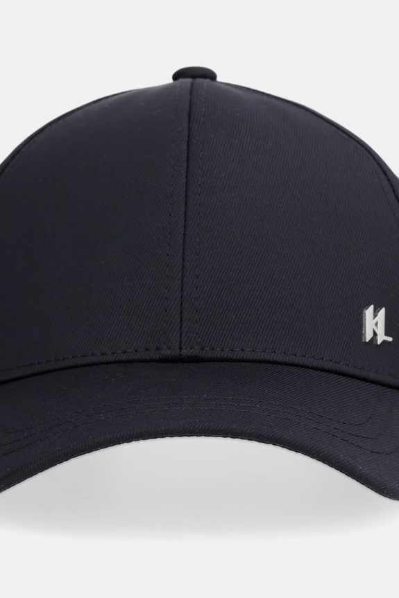 Karl Lagerfeld čiapka so šiltom pánska 563122.805615 čierna AW26