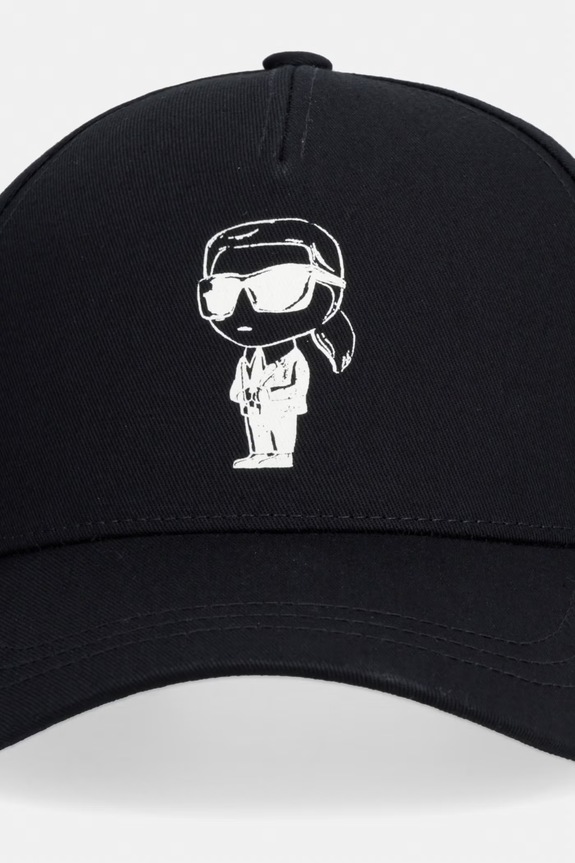 Karl Lagerfeld кепка для мужчин хлопковая 563128.805613 чёрный AW26
