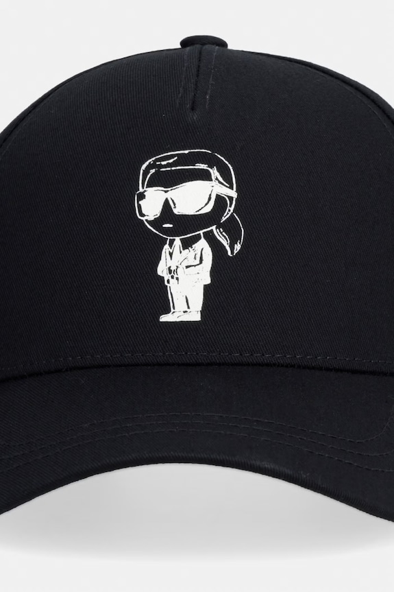 Karl Lagerfeld кепка для мужчин хлопковая 563128.805613 чёрный AW26