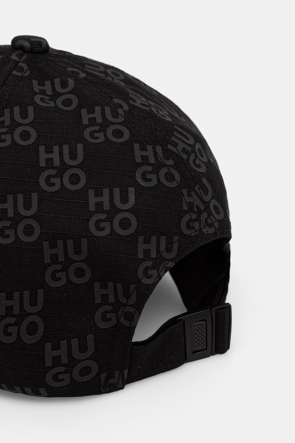Аксессуары HUGO бейсболка для мужчин хлопковая Jake-M-RS 50566219 чёрный
