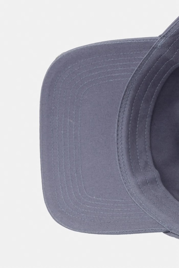 Calvin Klein čiapka so šiltom pánska bavlnená sivá LV04D5136G