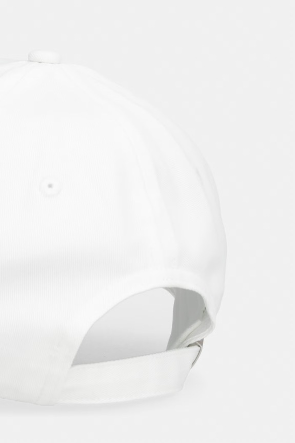 Doplnky Calvin Klein bejzbalová čiapka pánska bavlnená LV04D5133G biela