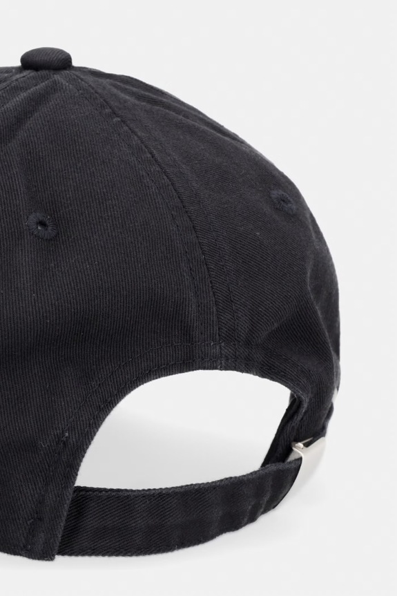 Doplnky Calvin Klein čiapka so šiltom pánska bavlnená LV04D5123G čierna