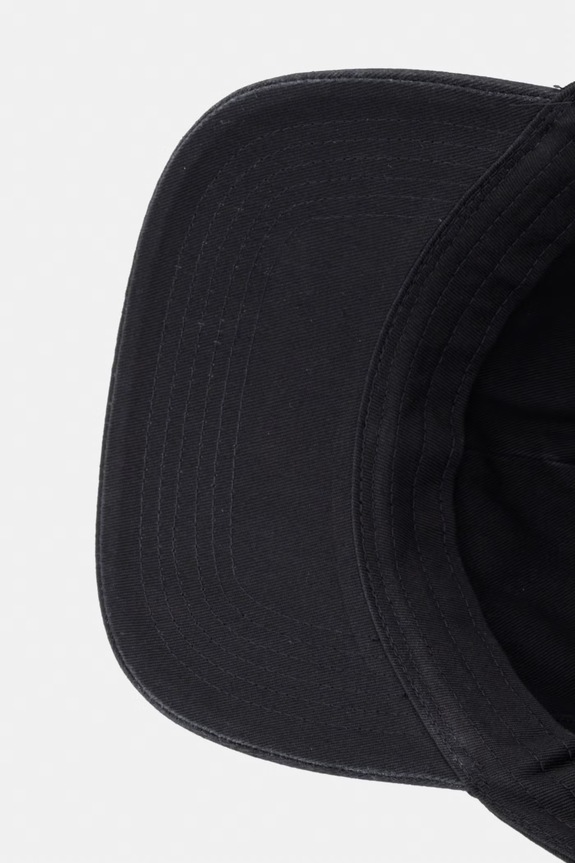 Calvin Klein czapka z daszkiem męska bawełniana czarny LV04D5123G
