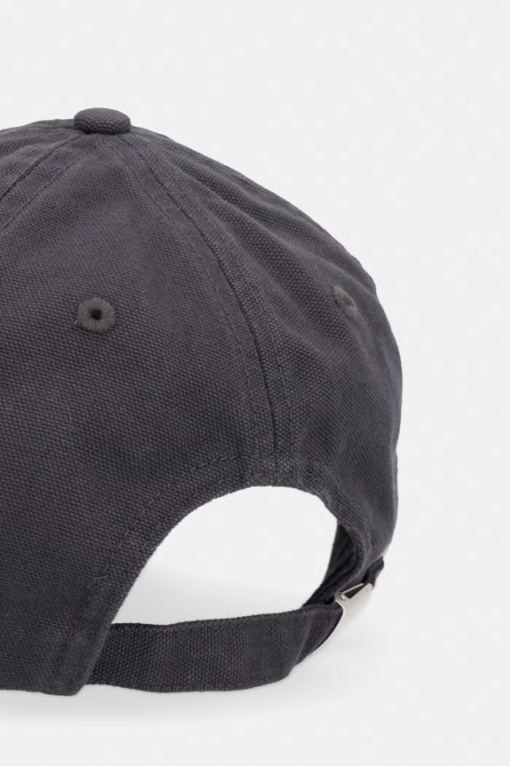 Doplnky Calvin Klein čiapka so šiltom pánska bavlnená LV04D5111G čierna