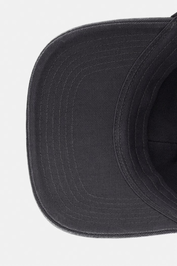 Calvin Klein čiapka so šiltom pánska bavlnená čierna LV04D5111G